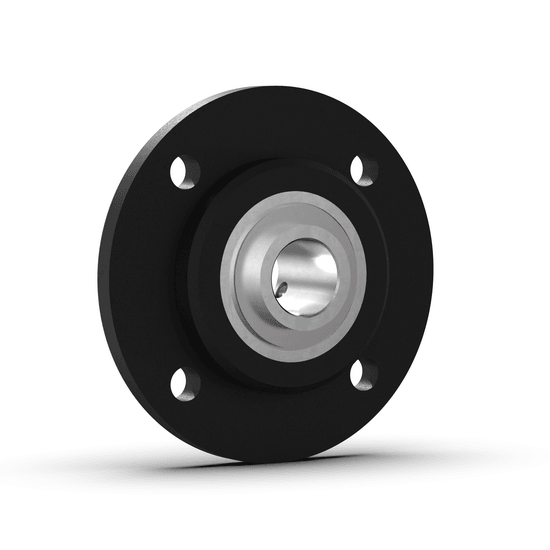 RMEY60-XL-N INA - Flanschlager-Gehäuseeinheit with white background